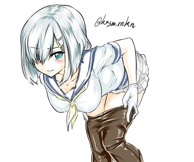 浜風
#艦これ版深夜の真剣お絵描き60分一本勝負
#艦これ版真剣お絵描き60分一本勝負_20170820 