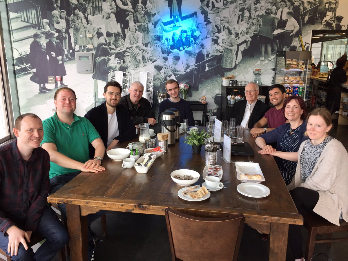 BlueLabourNW's tweet image. Another great meeting of Blue Labour North West at the @PHMMcr - planning our campaign against policing cuts (and eating lots of scones...)