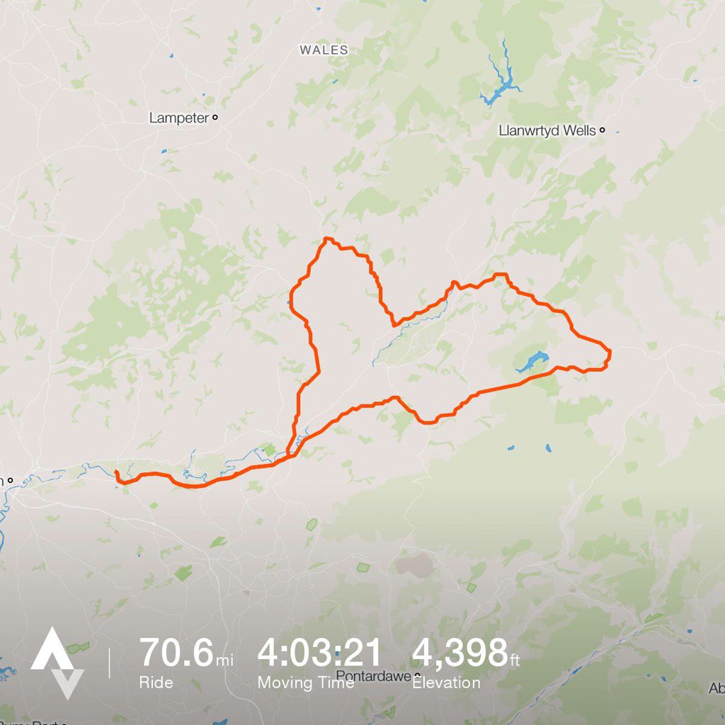 ClwbCaron's tweet photo. Clwb Caron wedi mwynhau #merlinride diolch @CountyCycles a chroeso da yn @NantgaredigRFC https://t.co/csmsvmVFMH