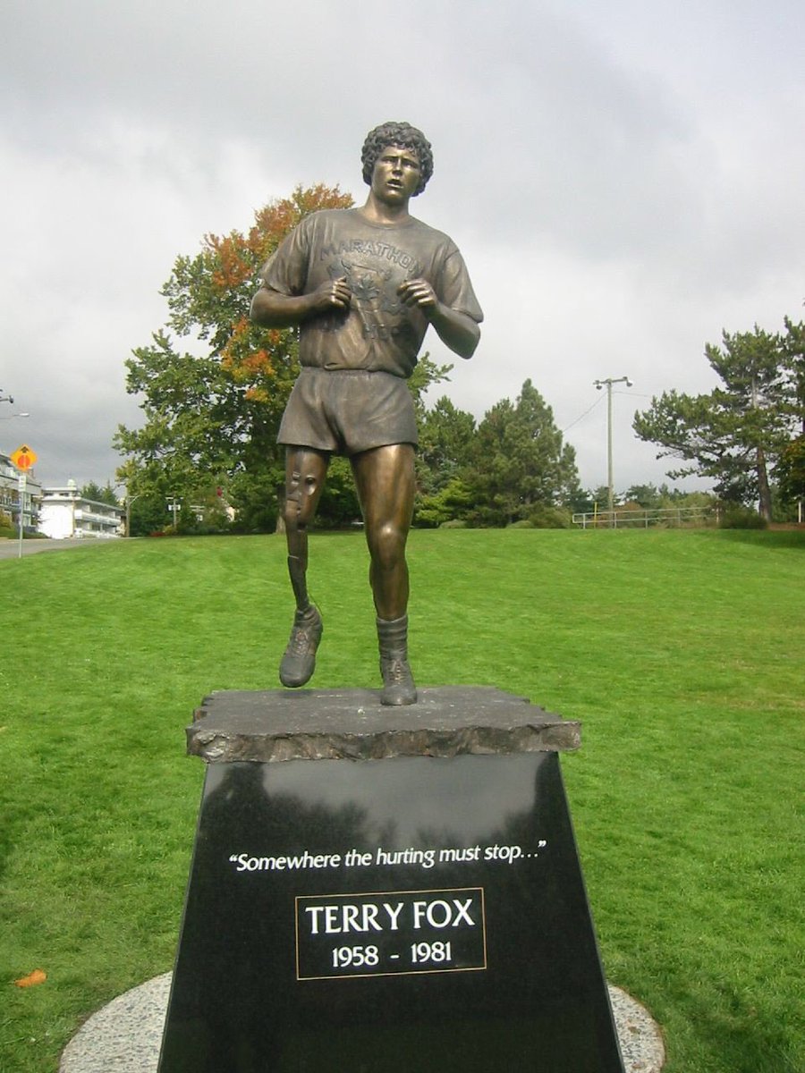Have you seen The Terry Fox Monument, near Thunder Bay? It commemorates cancer research activist Terry Fox's Marathon of Hope. #TerryFoxRun