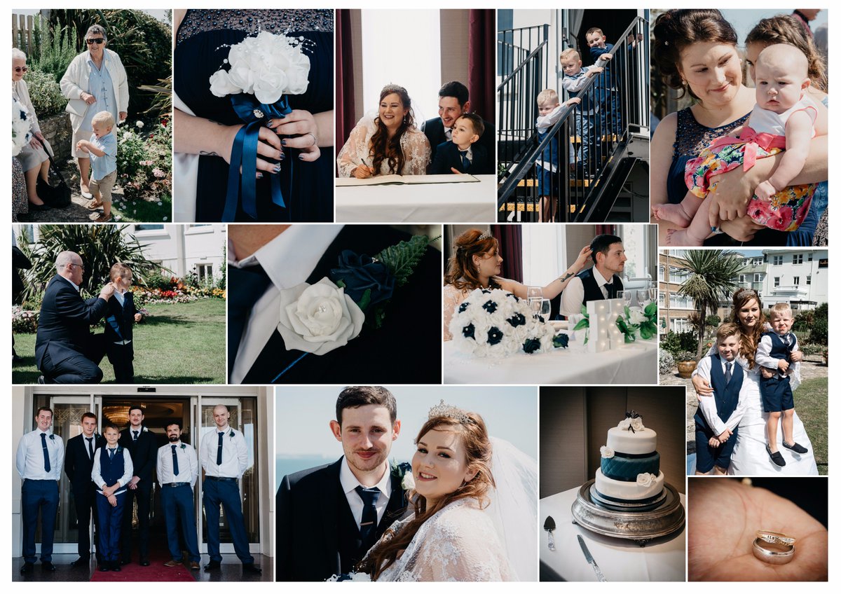 A huge congratulations to Scott&Kristal who got married a week ago today! @HallmarkHotels #bournemouthwedding #dorsetwedding