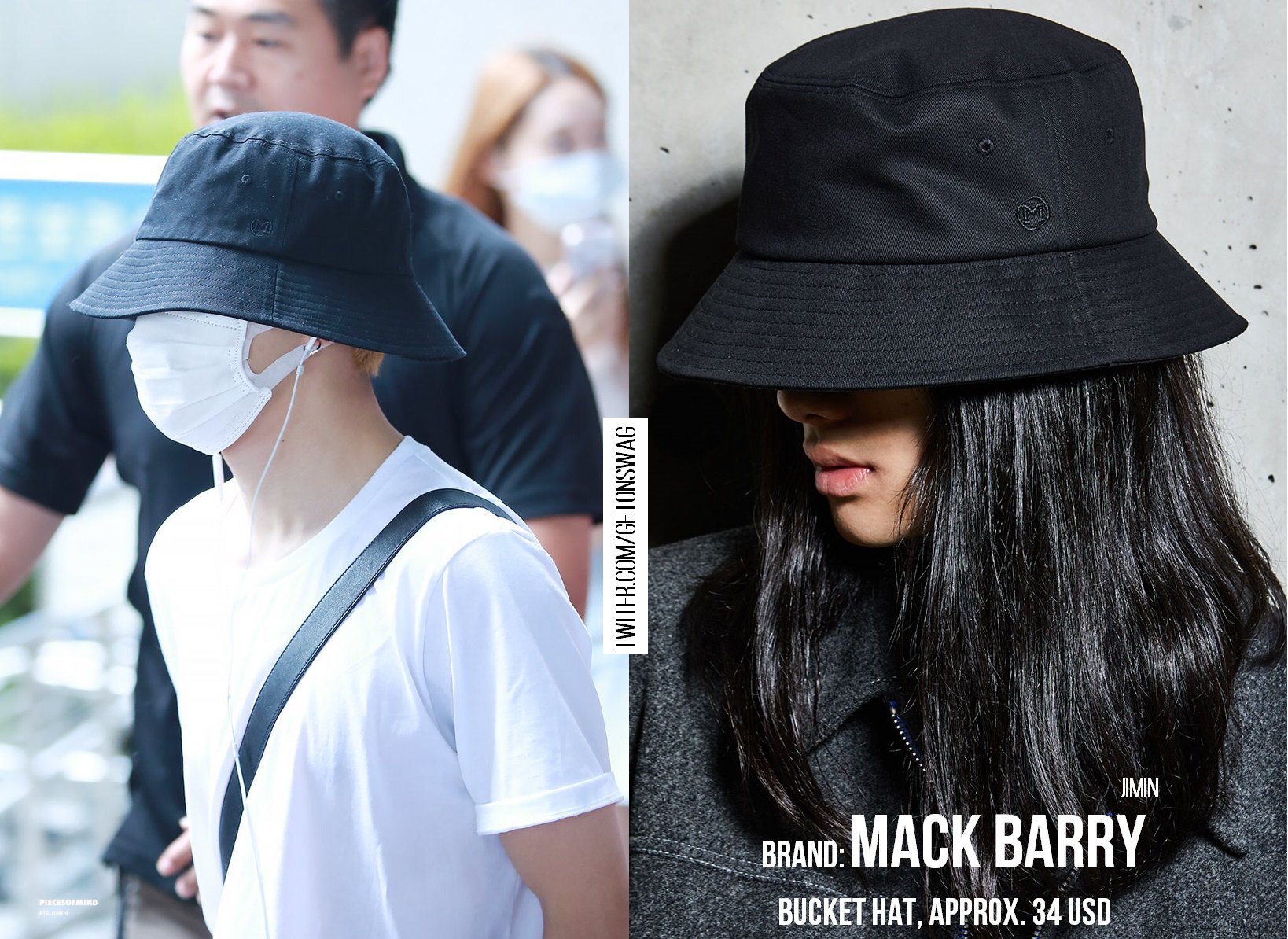 bts bucket hat brand