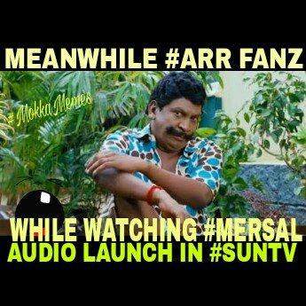 PraveenMselva's tweet photo. Evlo Ad da #Shabbaaa @SunTV #MersalMusicLive #Mersal
Aama ithan #Live ah !!! 🤔🤔🤔#Doubtu #Doubtu #Doubtu !! https://t.co/pX9k1pjadS