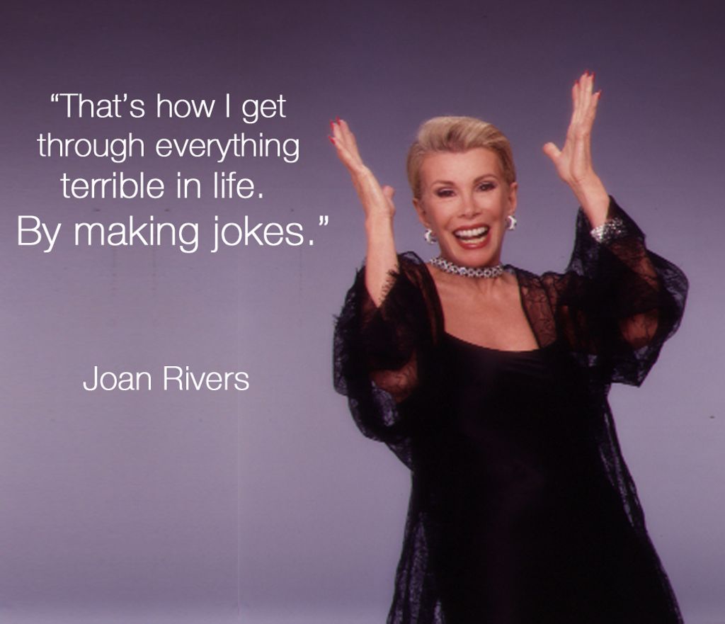 Joan_Rivers's tweet photo. #WordsofJoan #JoanRivers https://t.co/rVbDAOMp2Z