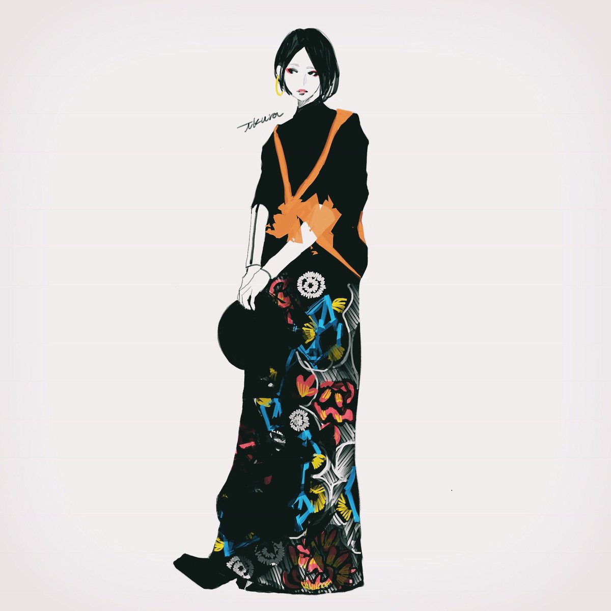 Ikura のっちの服かっこいい 柄は雰囲気で Perfume Prfm Fanart