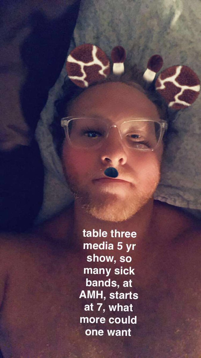 everything about these are true except the gig is TONIGHT BABY