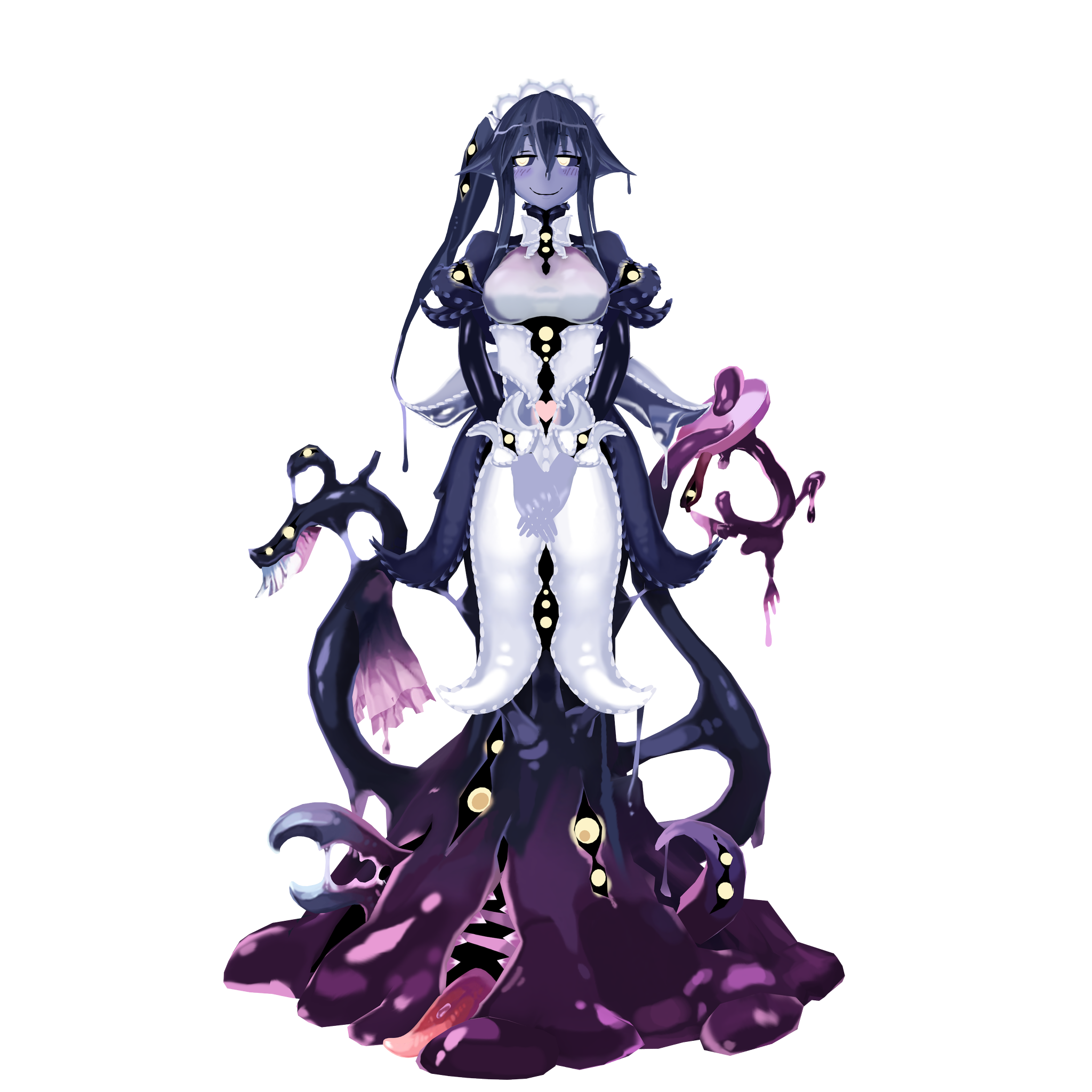 ぐみ ん 魔物娘図鑑二次モデル イラスト風3dcg あんまりイラストっぽくないかも ぐみ ん 魔物娘図鑑二次モデル イラスト風3dcg あんまりイラストっぽくないかも