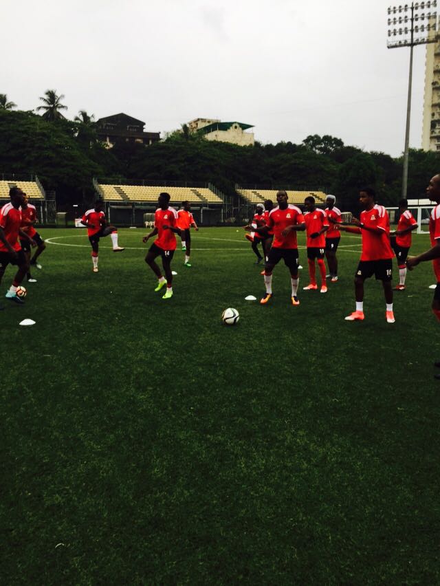 <a href="/SKNFA_/">SKNFA</a> train at Cooperage Football Stadium ahead of their clash against #Mauritius 
<a href="/IndianFootball/">Indian Football Team</a> <a href="/AUThackeray/">Aaditya Thackeray</a>
#Footballtakesover