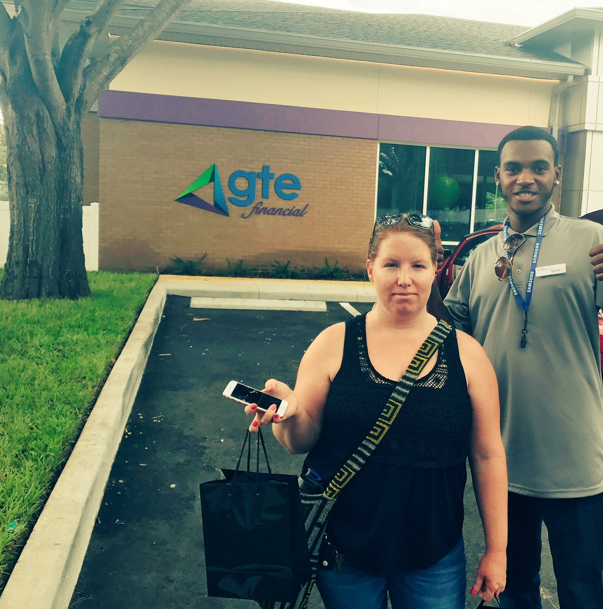 HillarySprint's tweet photo. Thank you @GTEFinancial for having us! #ilovemycreditunion #grandopening @TampaBayRaysFan https://t.co/ZTnxmPrmJb