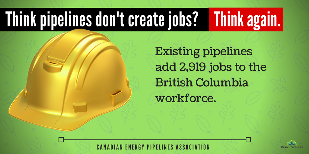 Resource_Works's tweet photo. And those #jobs support indirect jobs and #family #spending in #BC communities. #ThinkAgain https://t.co/1HzT3Tp8Cc