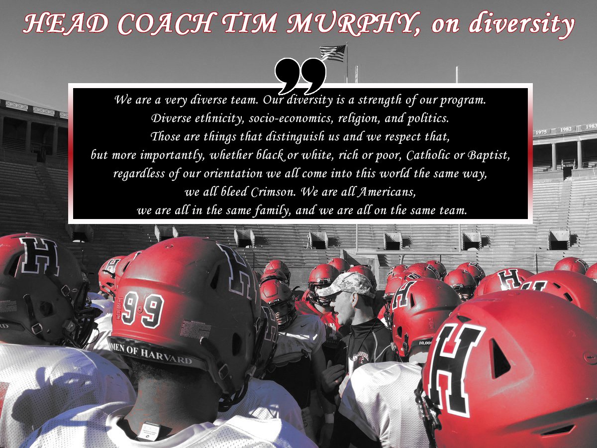 HarvardFootball's tweet photo. We all bleed Crimson. https://t.co/MvtsySSq9s
