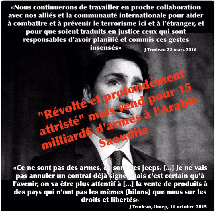 StBeni's tweet photo. @lilianesse @mc_girard @SergeSardinha Ce pauvre Trudeau! 
#polcan
#cdnpoli https://t.co/T38jKrrXT7