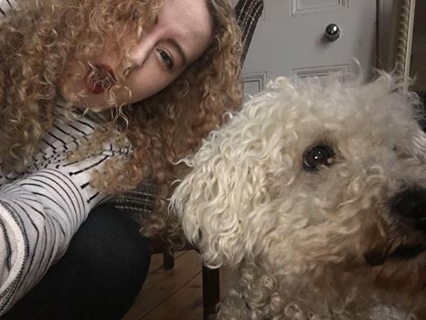 BabsMatheson's tweet photo. Blonde curls galore with the lovely Rachel and Diesel https://t.co/udUGNbsUkK