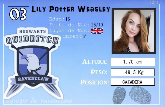 ➤ <a href="/LilyPttys/">ℒιℓy Ƥσттer Ꮃeαѕℓey</a> : Cazadora.