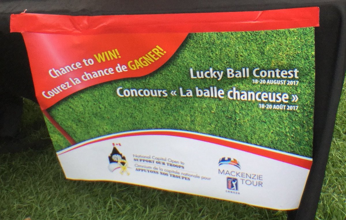 Drop by the #SupportOurTroops tent to enter our Lucky Ball Contest!
