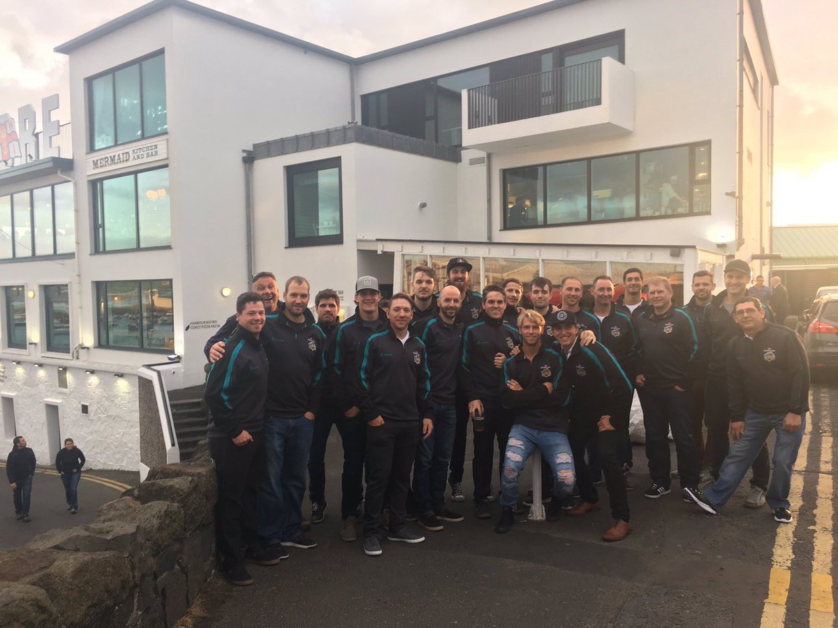 Big thanks to <a href="/UlsterElTel/">Terry Jackson</a> <a href="/largelaurs/">Laura Small</a> &amp; <a href="/KukriIreland/">Kukri Ireland</a> for the north coast team trip. 👏Especially dinner <a href="/RamorePortrush/">Ramore Restaurants</a> 👌