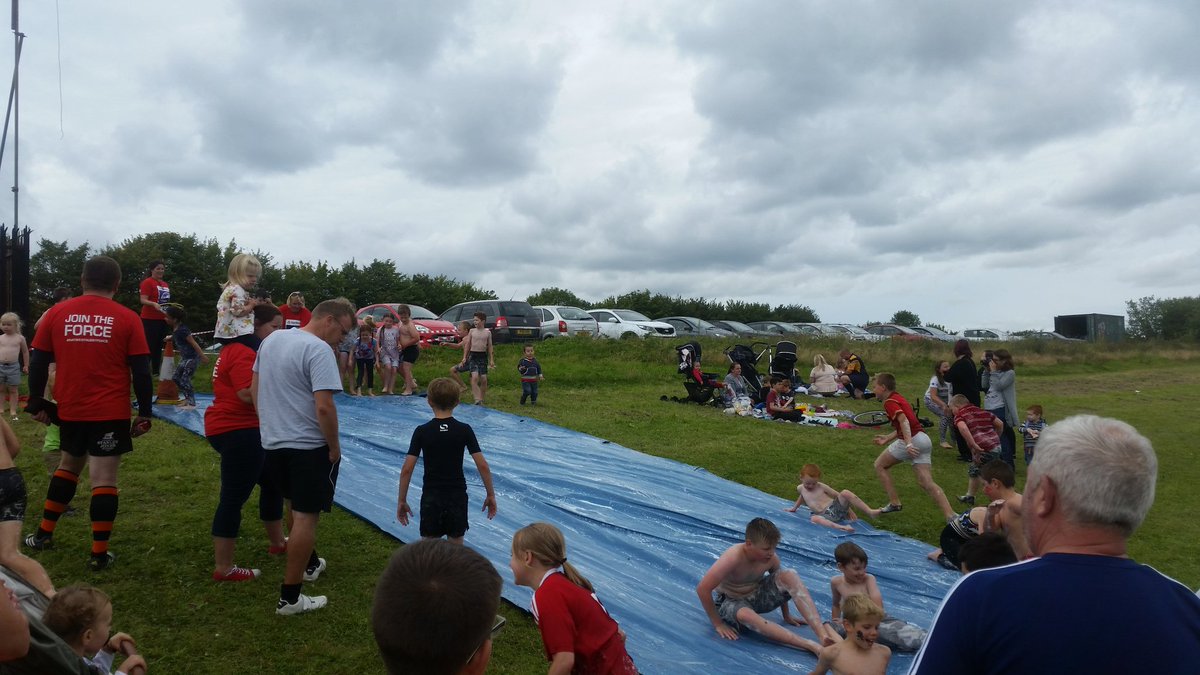 Allan James (@allan_james6) on Twitter photo Everyone loves a good water slide to finish an event. Diolch <a href="/RhosRugbyClub/">Clwb Rygbi Rhos</a> for the invite 👍 looking forward to the season ahead 🏉🏉 Everyone loves a good water slide to finish an event. Diolch <a href="/RhosRugbyClub/">Clwb Rygbi Rhos</a> for the invite 👍 looking forward to the season ahead 🏉🏉