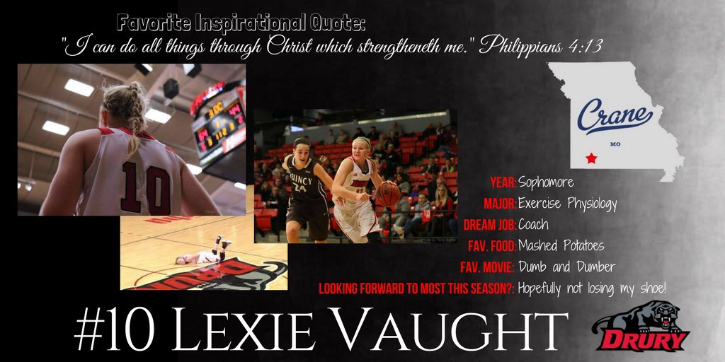 Next is our internet sensation #10 <a href="/VaughtLexie/">Lexie Vaught</a> - This kid is the epitome of hard worker - If we hear a basketball in the gym, it's her 🏀🐾❤️