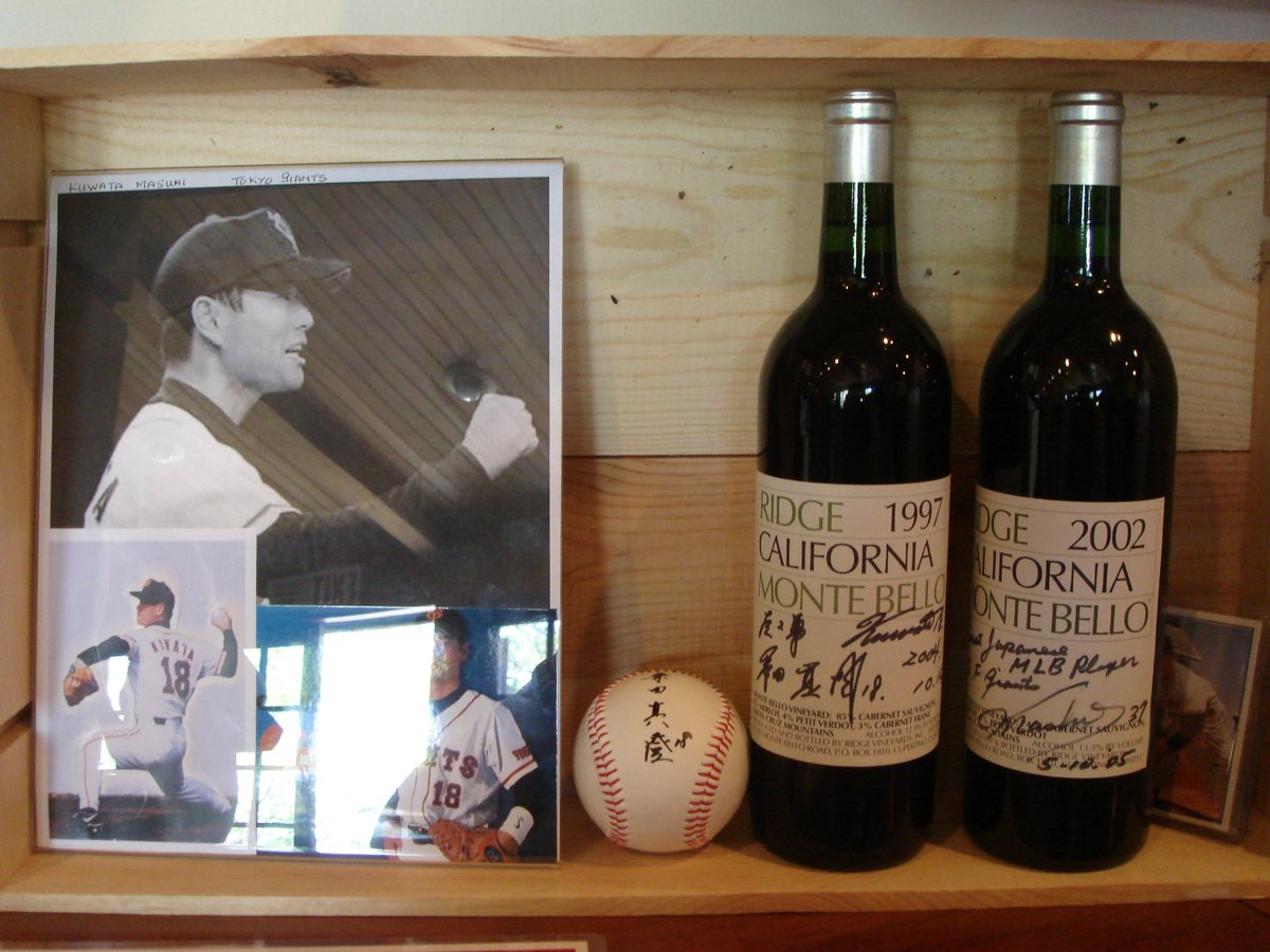 deuce1121's tweet photo. Signature Sunday
Masami Kuwata・桑田真澄
Renowned former pitcher for Tokyo Giants
読売ジャイアンツ・元投手

Ridge Vineyards・リッジ･ヴィンヤーズ
#franksign
#frankstuff https://t.co/nEuYlMy6hN