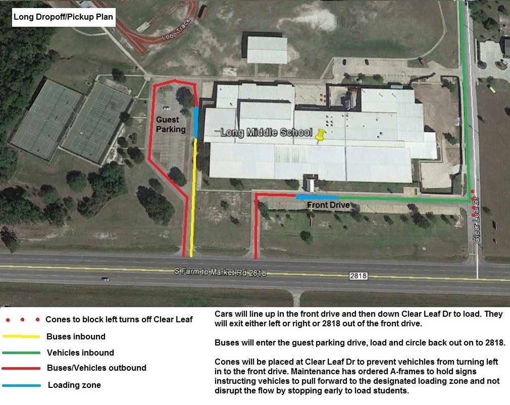 Please note our car rider pick up/drop off location. Our North parking lot is for busses only. Thank you in advance! <a href="/BryanISD/">Bryan ISD</a>Sup @BryanISD