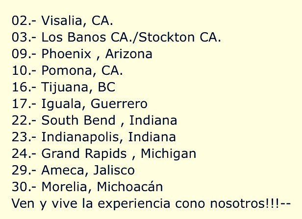 renecamacho_abl's tweet photo. Les dejo la agenda del mes de septiembre https://t.co/3U44Gu5cmB