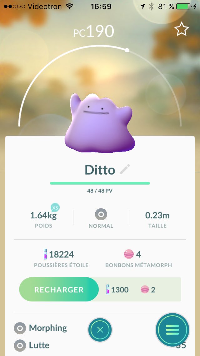 CANTeamInstinct's tweet photo. 3 Ditto in 1 week? I never caught one before, what happened!?! #PokemonGo #CatchOfTheDay #TeamInstinct https://t.co/7uJrw1ytIP