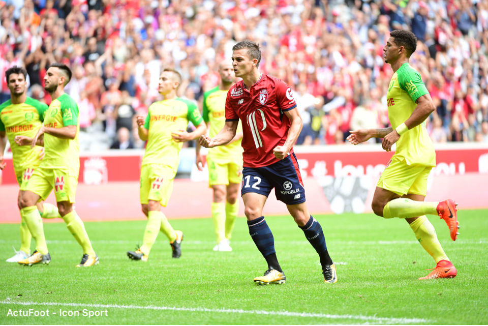 Nicolas De Preville devrait s'engager avec Rennes dans la semaine. Le montant du transfert pourrait avoisiner les 10 M€. (@CanalFootClub)