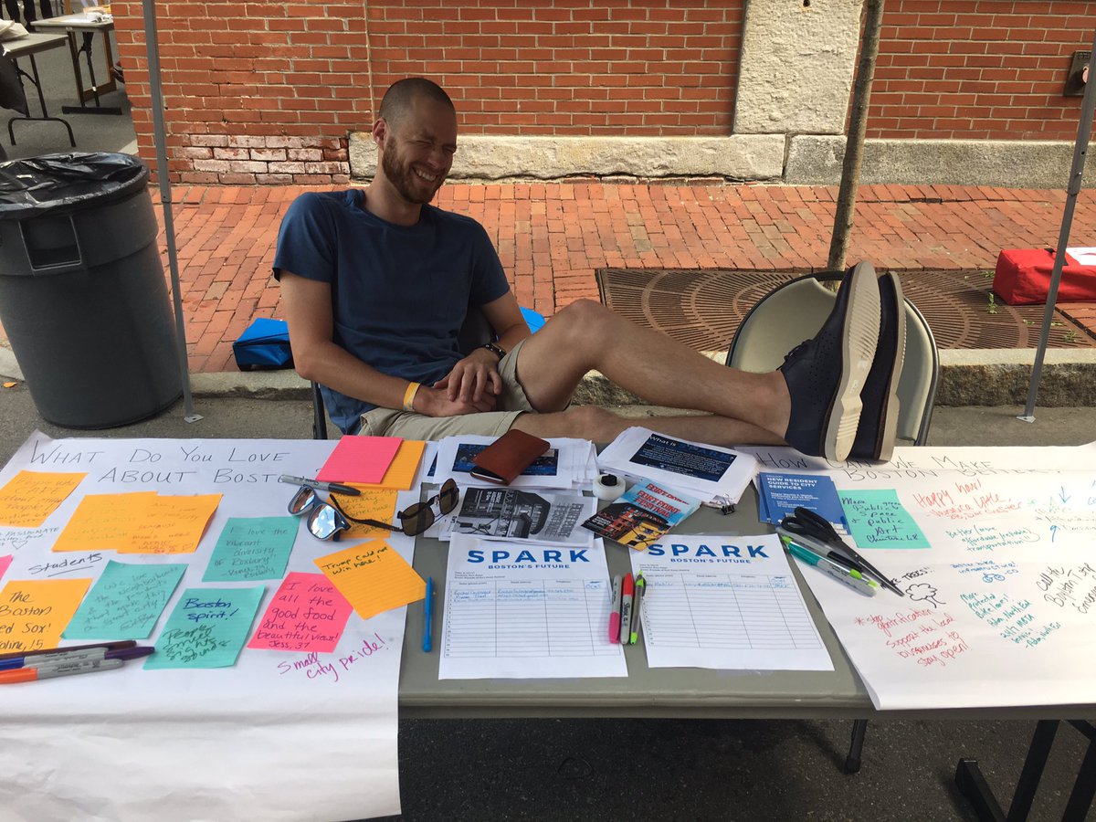 SparkBoston's tweet photo. We had such a blast at #FortPointFest today! Huge props to @FortPointChan for organizing this fabulous community gathering & celebration! https://t.co/Jde6XgvYbq