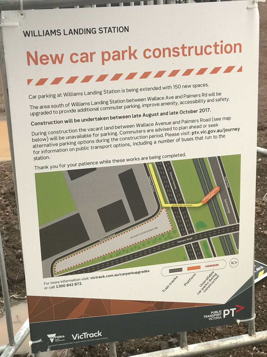 WelcometoPC's tweet image. Car park construction starts today by Williams Landing station on Wallace Ave. #pointcook #ptv #railwayscarpark #wyndham