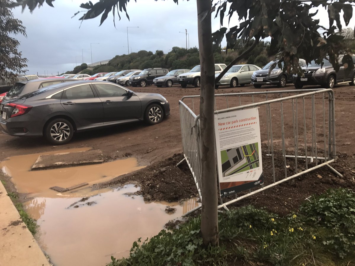 WelcometoPC's tweet image. Car park construction starts today by Williams Landing station on Wallace Ave. #pointcook #ptv #railwayscarpark #wyndham