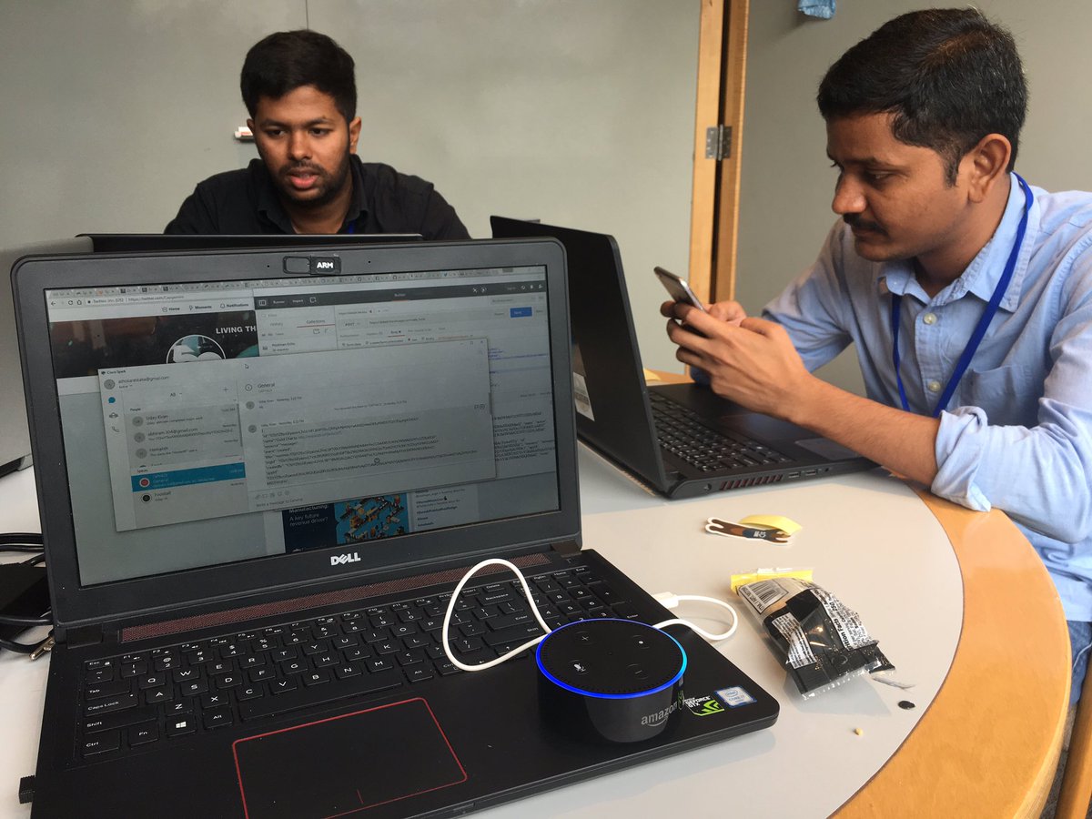 __th3v01d__'s tweet photo. Get ready to meet #didang , great way to meet new people at work:) #MillenialDisrupt #CiscoSpark #AWS https://t.co/ILzUL266X8