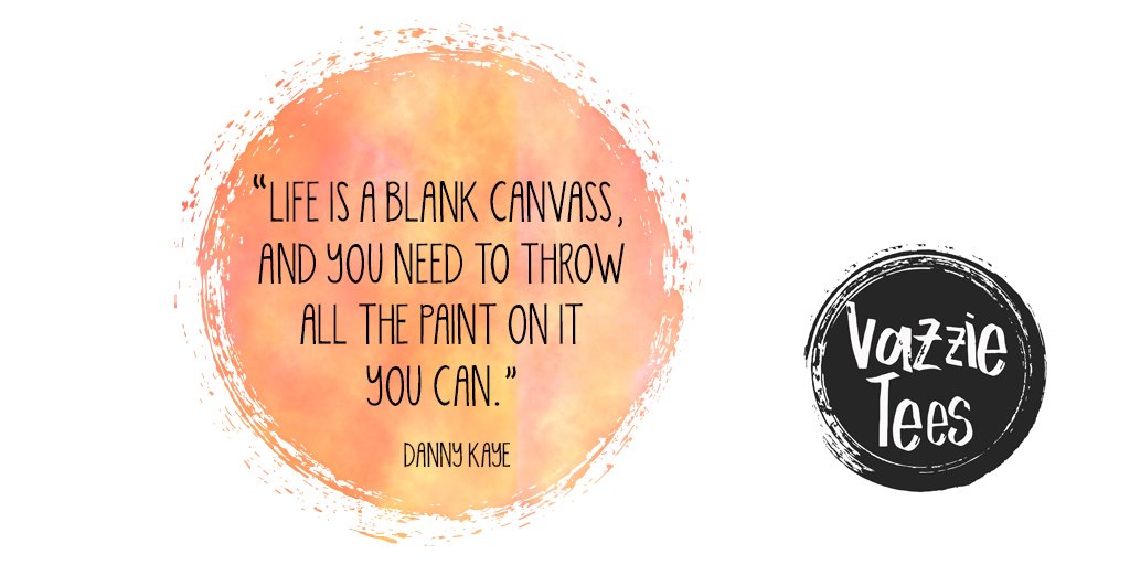 The world is your canvas.
#Beauty #PaintYourCanvas #VazzieTees