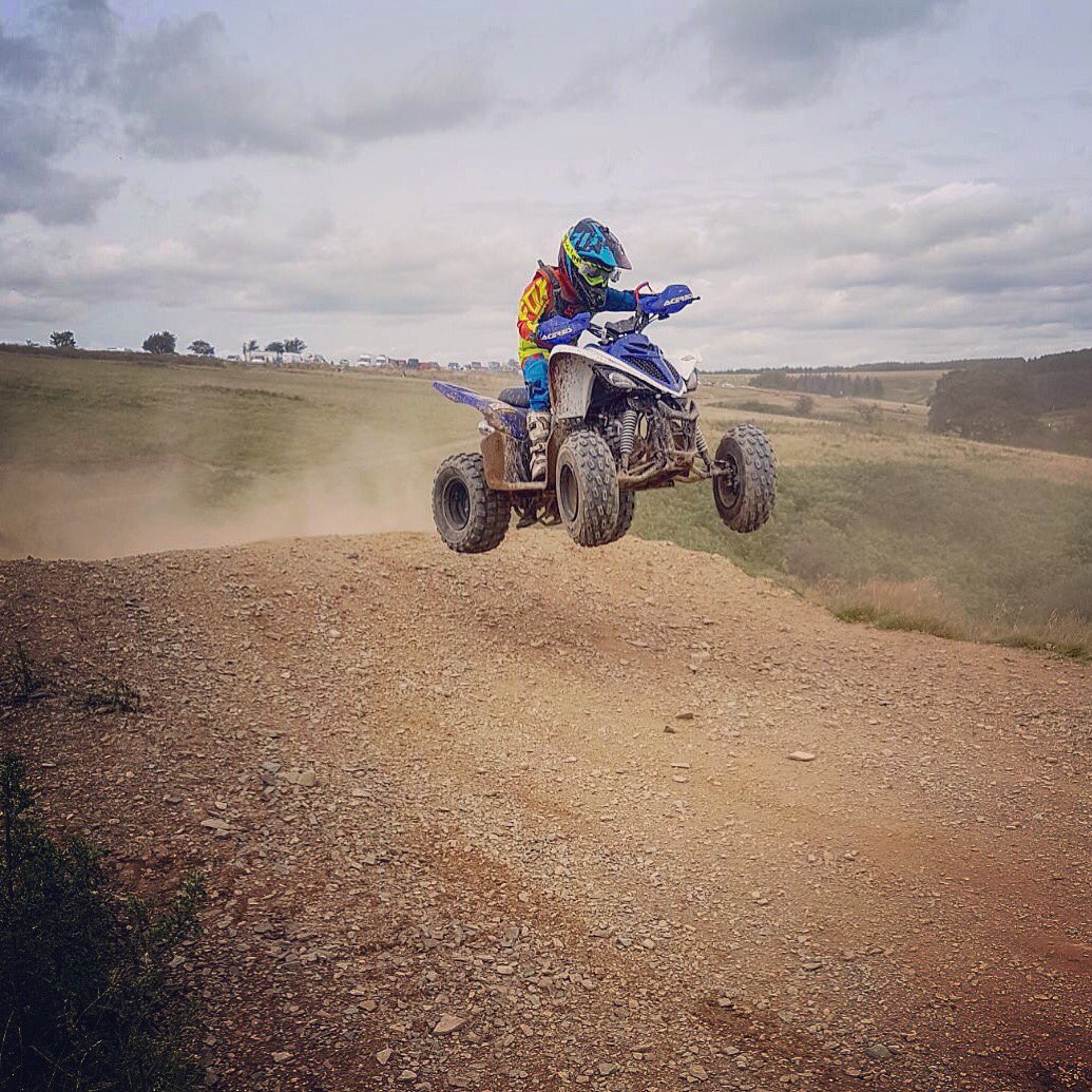 lmafia23's tweet photo. #dadandlad #sundayfunday #quad #ktm #H20 #fasteddys #lovesit #louie #9yrdold #yamaharaptor #lovehim https://t.co/mv37QRJuRh