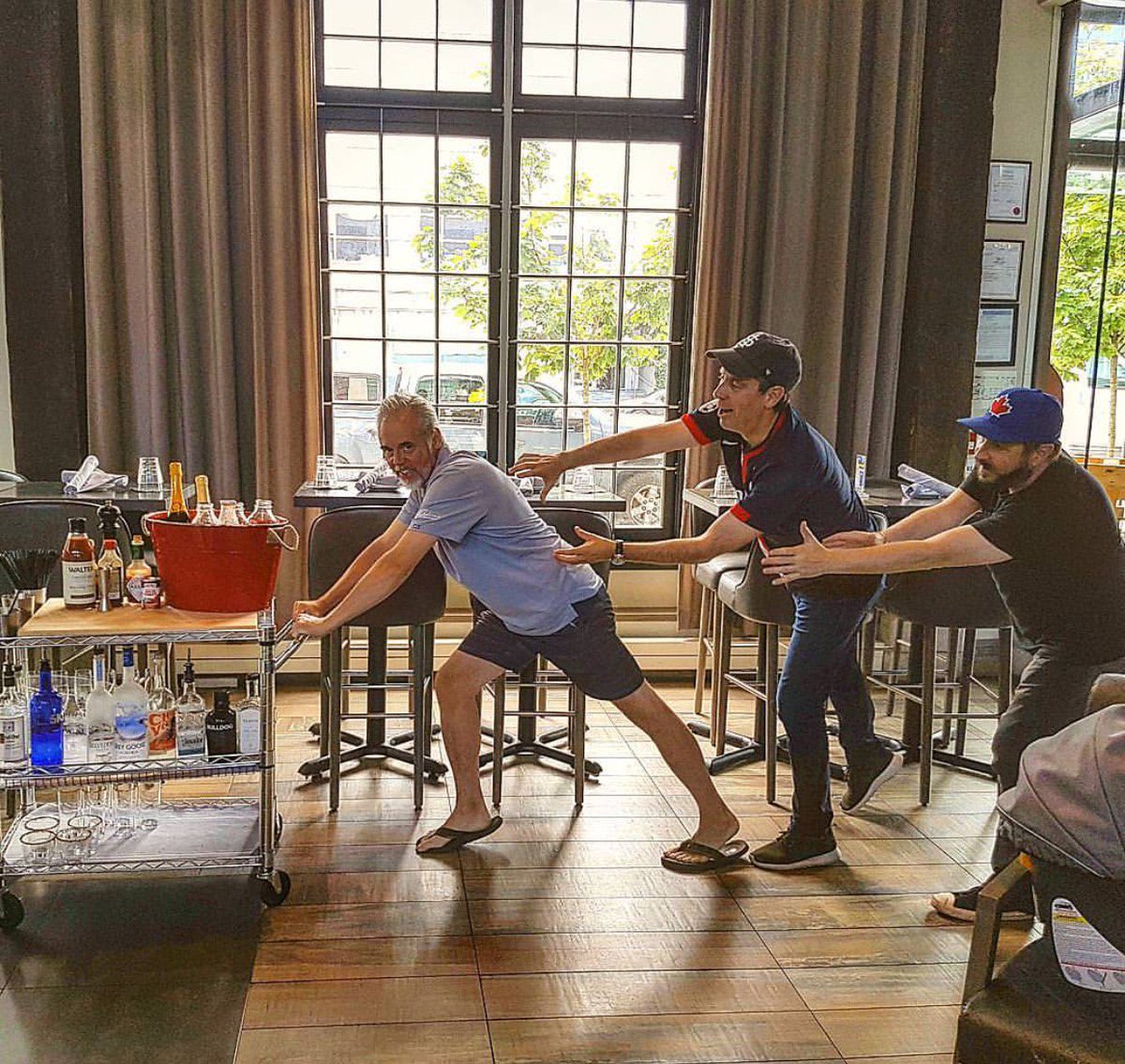 steeltoadbeer's tweet photo. How much do our guests love our table side Caesar Cart? A lot! #sundaycaesar #caesarsunday photo: @jimctvmovies https://t.co/PQvYeFoOy8