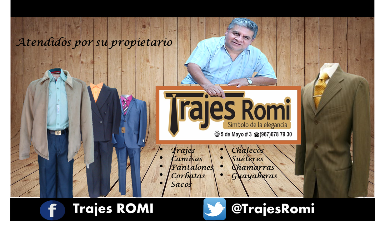 TrajesRomi's tweet photo. #TrajesRomi
@Hermosaolys https://t.co/CV5EE2waFy