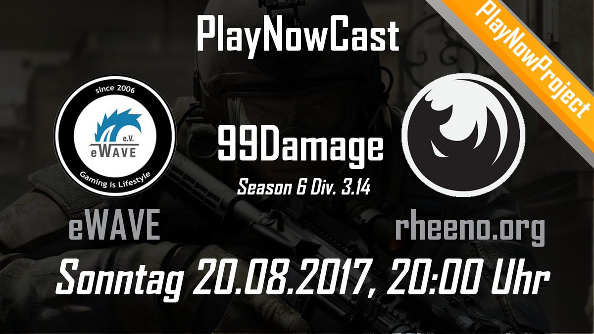 Das #Match 
<a href="/ewaveesports/">EWAVE ESPORTS🌊</a> vs @mightyrheeno startet gleich! Live auf @twitch #csgo <a href="/ewavecom/">energy-WAVE e.V. COM</a> twitch.tv/playnowproject
