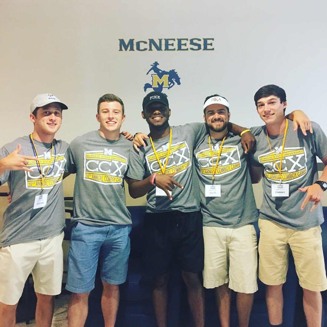 PIKEmcneese's tweet image. S/O to these 5 gentlemen as they volunteered their time as Rowdy Riders at Cowboy Camp this past weekend. We're proud of you guys.
#RushPIKE