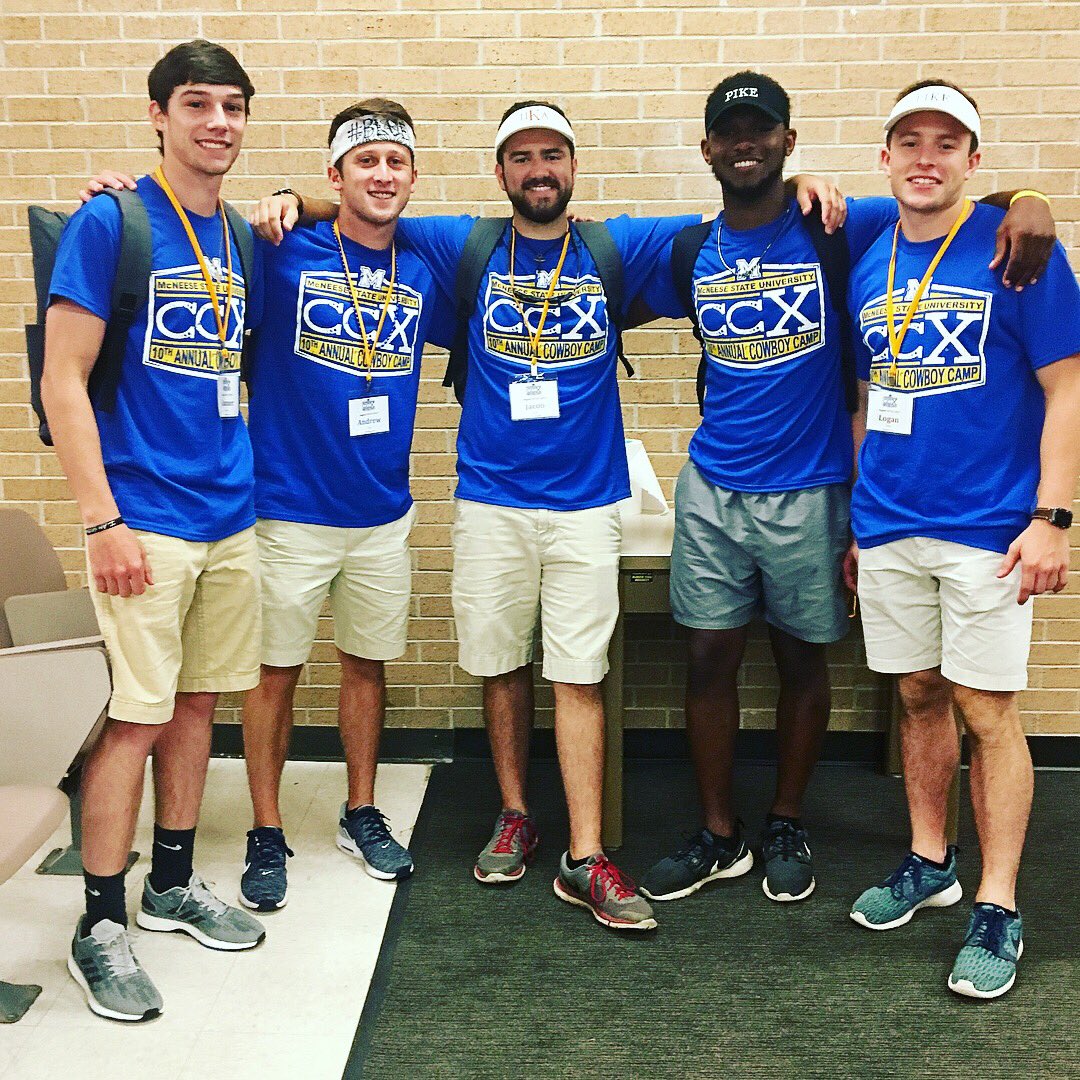 PIKEmcneese's tweet image. S/O to these 5 gentlemen as they volunteered their time as Rowdy Riders at Cowboy Camp this past weekend. We're proud of you guys.
#RushPIKE