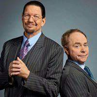 My two favourite  magians  <a href="/pennjillette/">Penn Jillette</a> and <a href="/MrTeller/">Teller</a>