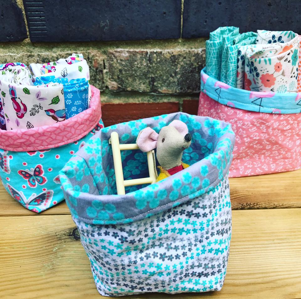 sewatheart's tweet photo. Love my storage boxes from issue 33 of @SimplySewing_. So cute! My partner's 7 year old also designed her own. Can you guess which one? https://t.co/tP9I100oza