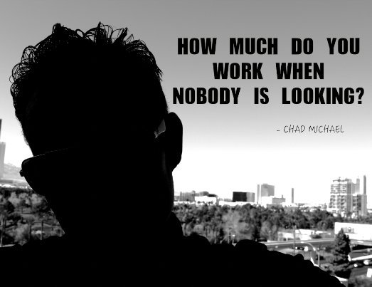 ChadMichaelTV's tweet photo. How much do you work when nobody is looking???
#OverheadAndProfit #ChadMichaelMedia #ThePractitioner #Operator https://t.co/sUfJlOLfDf