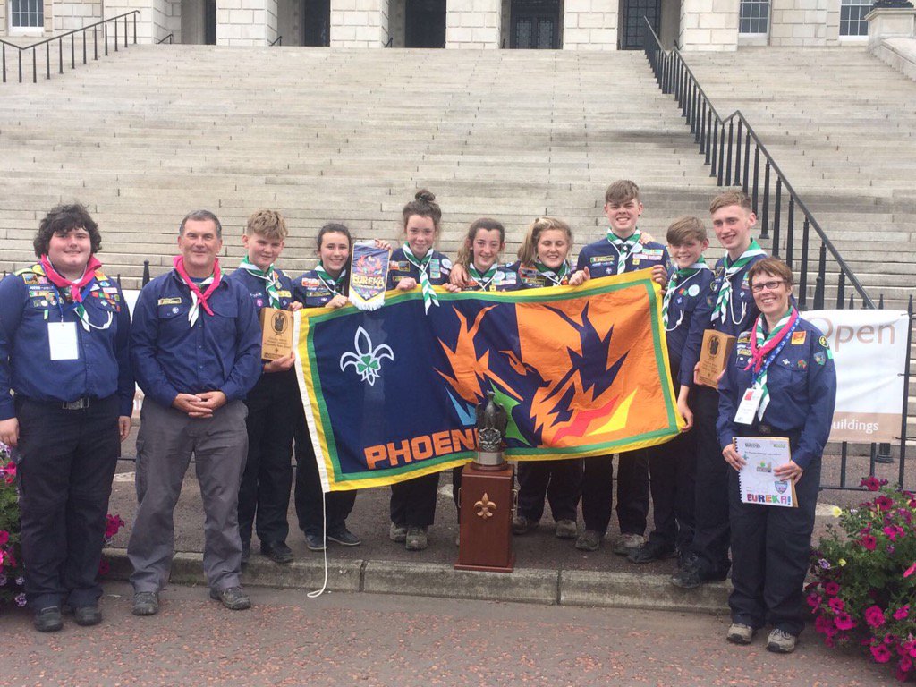 Huge congrats to our Ferrybank Mustang Patrol on winning the Phoenix. Well done to all! . <a href="/WaterfordScouts/">Waterford Scouts</a>