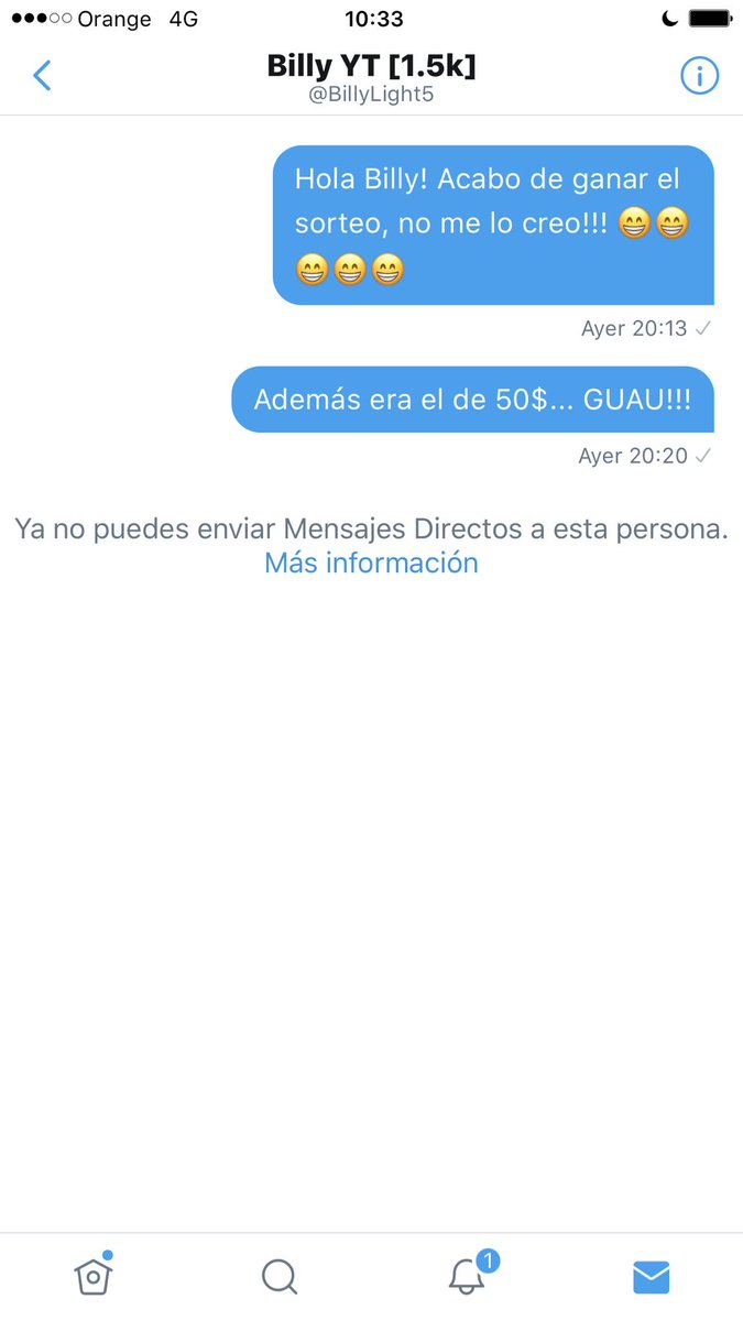 LanikCR's tweet photo. Que todos sepáis que @BillyLight5 engaña con los sorteos... supuestamente fui el ganador del de ayer y acto seguido me bloqueó... Difundidlo https://t.co/UGWEaF8RK0