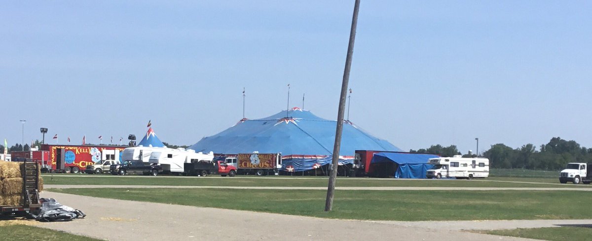 SaginawFair's tweet photo. Kelly Miller Circus at the Saginaw County Fairgrounds today and tomorrow. https://t.co/uVwu7cLtzD