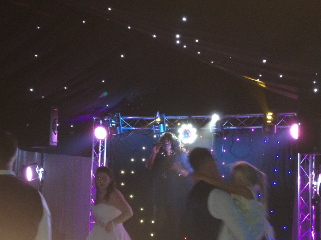 sensationdiscos's tweet photo. It was a pleasure to work with @Diane_Shaw last night celebrating Sophie &amp; Nathan's big day https://t.co/XLeGQkWAR2