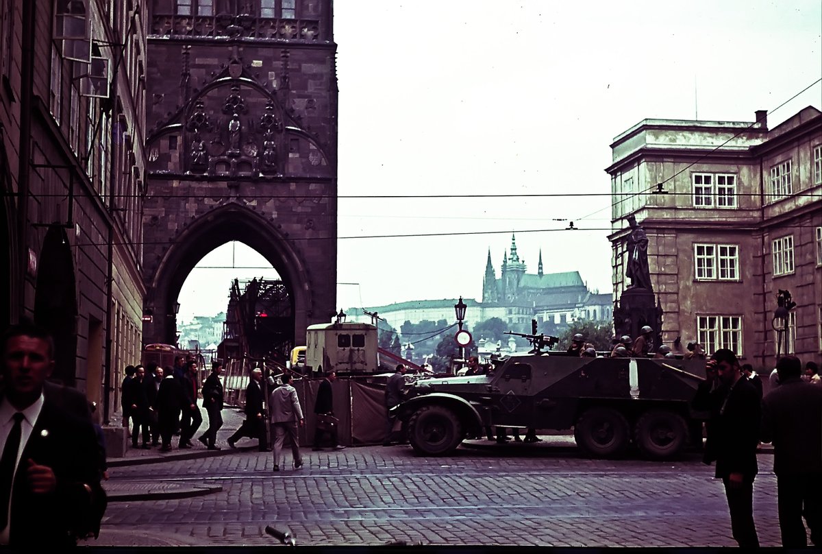 CzerwinsMarcin's tweet photo. On August 21st, 1968, my uncle Leszek Sawicki was in Prague at the Geological Congress. Here are his never before published pictures. https://t.co/H4jvp1b0AS
