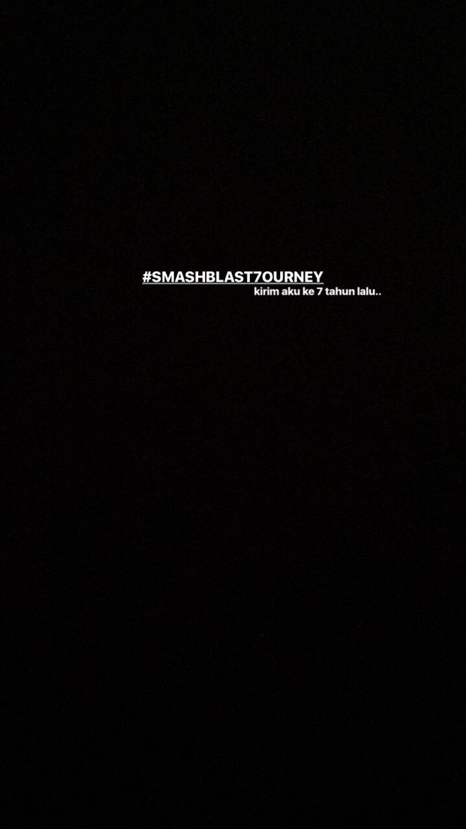 #SMASHBLAST7OURNEY