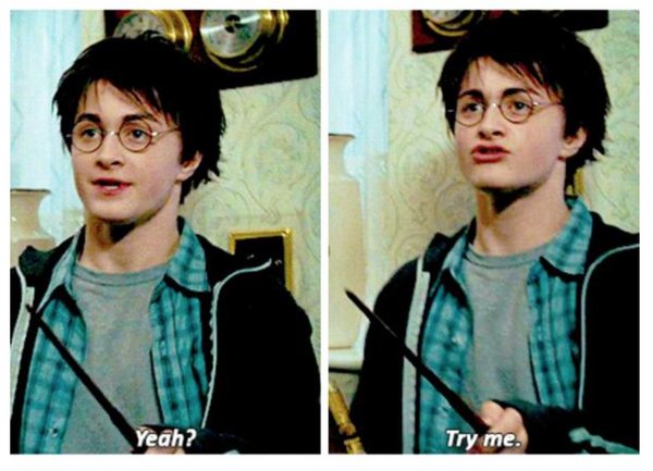 hogwartsradio's tweet photo. When someone questions my knowledge about Harry Potter. https://t.co/BWxzzRuD7R