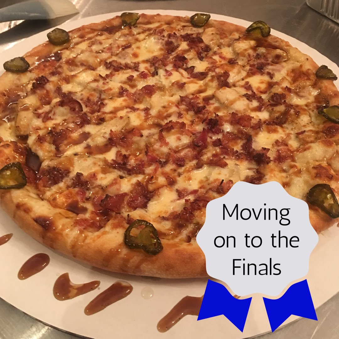 bigcitypizzaky's tweet photo. We are in Indiana at the Presto Pizza Competition!!
Moving on to the Finals!! #bigcitypizza #pizza #competition #tipsychicken https://t.co/JzrW98PihS