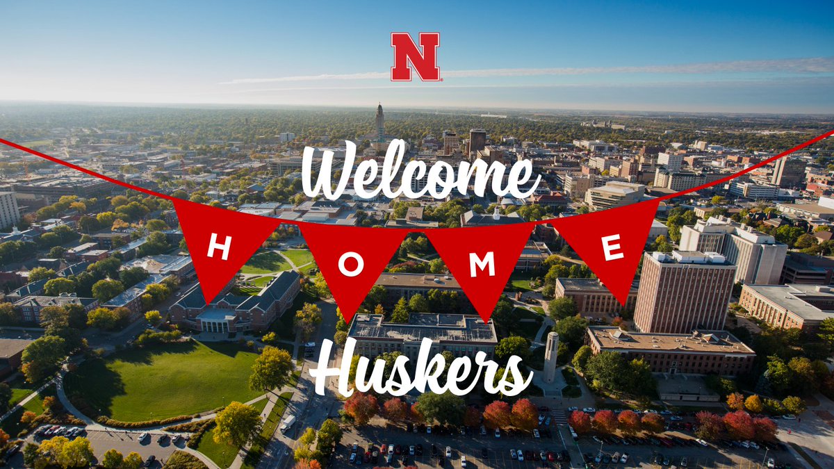 Welcome back, #Huskers!